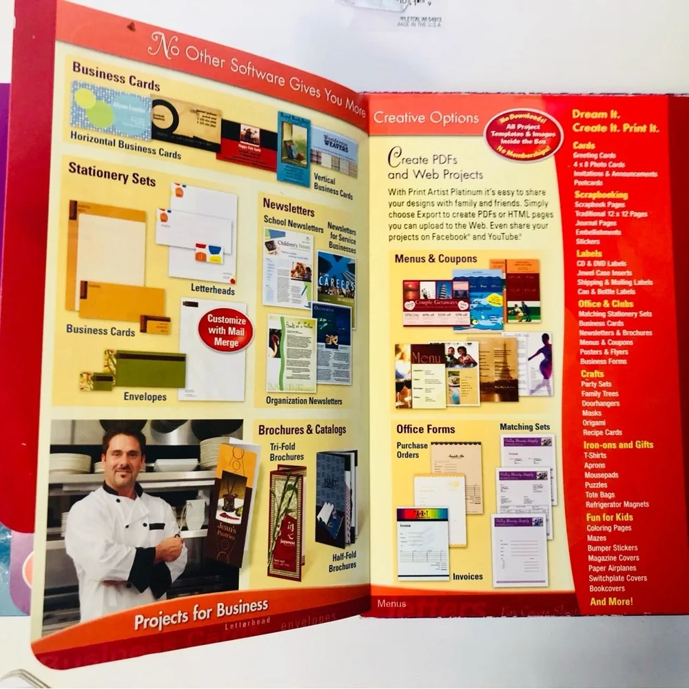 Print Artist Platinum Edition, Version 24, Create Spectacular Print Projects